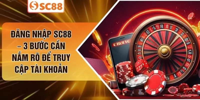 Đăng Nhập SC88 – 3  Bước Cần Nắm Rõ Để Truy Cập Tài Khoản