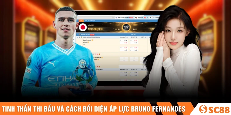 Tinh thần thi đấu và cách đối diện áp lực Bruno Fernandes